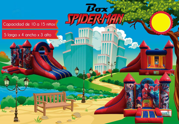 Brincolin Spider Man - Grupo eip eventos